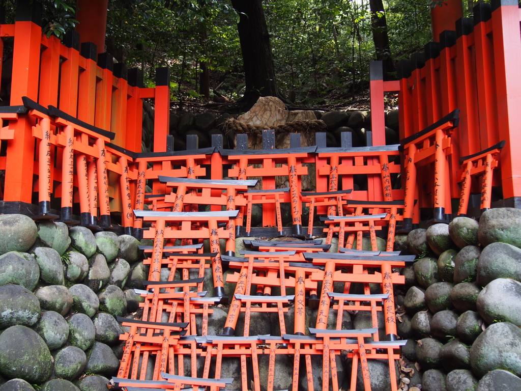 神頼みじっと聞いてる御神体