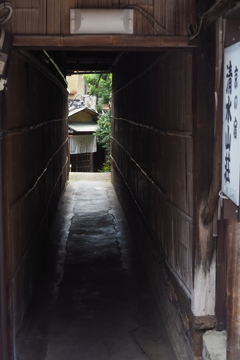 京の宿 清水山荘 路地の奥