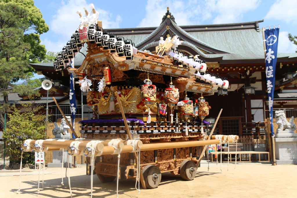 だんじり　新しい地車