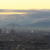 大阪の朝景