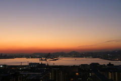 神戸の夕景