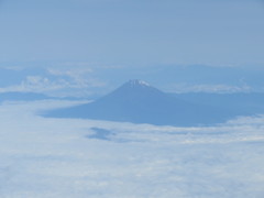 空撮　富士山