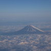 空撮の富士山