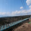 吊り橋と富士山