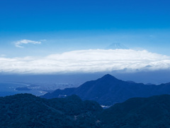 雲の上の富士