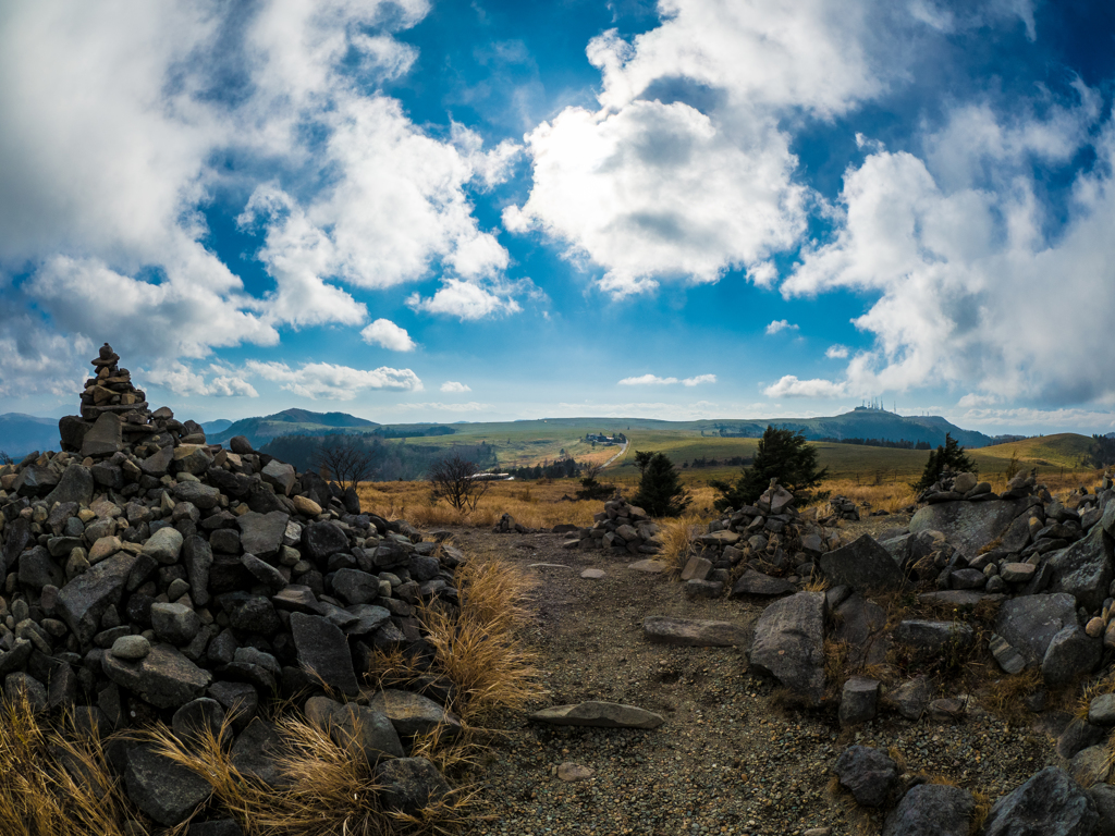 Stone pile
