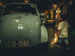 Classic car and me
