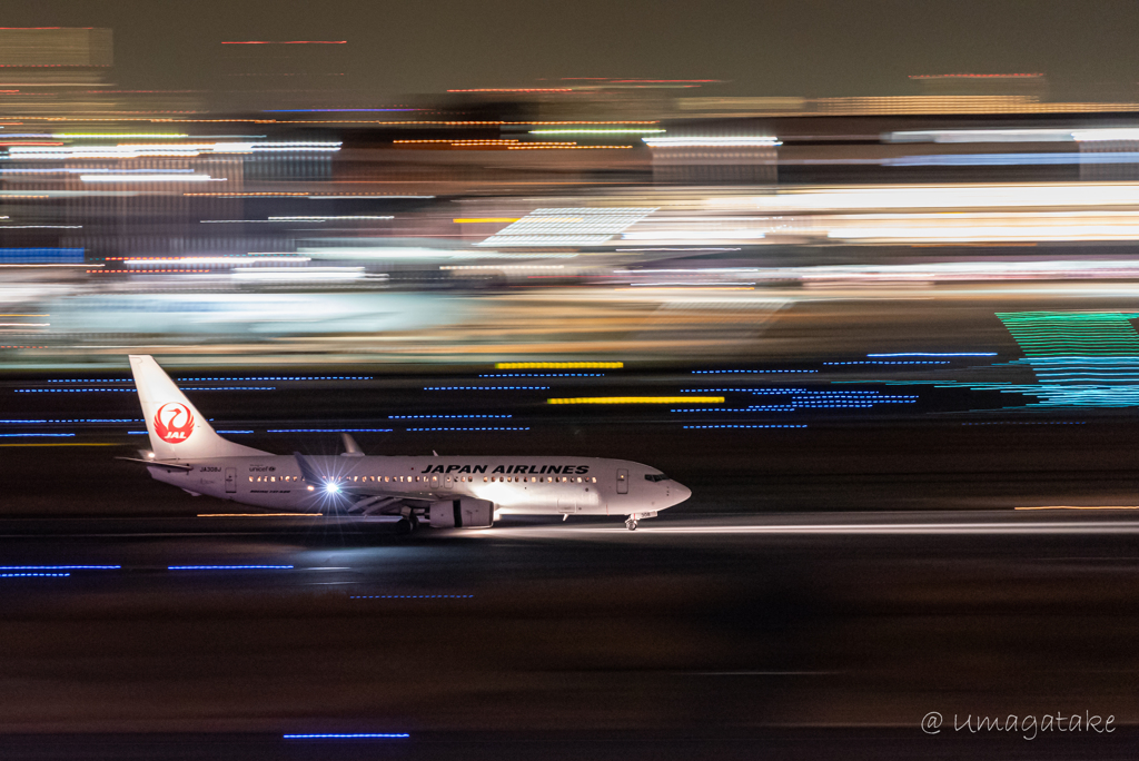 羽田空港　流し撮りその２