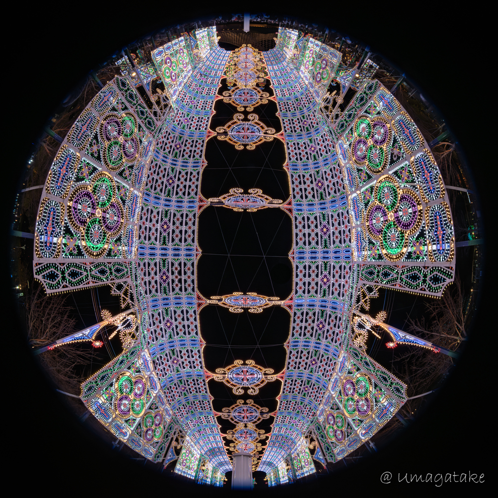 第31回　神戸ルミナリエ　海を望む宮殿