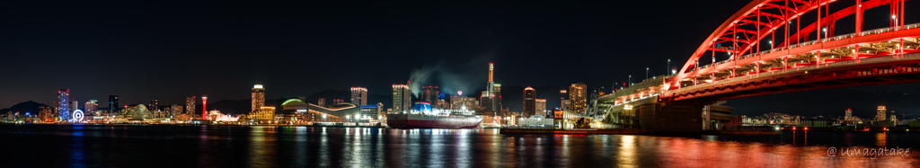 神戸夜景（パノラマ）