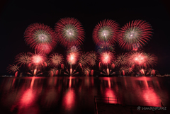 松江水郷祭湖上花火大会　⑥