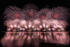 松江水郷祭湖上花火大会　⑧