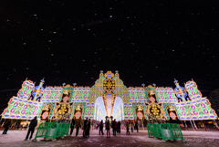 第31回　神戸ルミナリエ　最終日・消灯直前