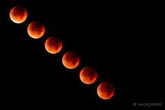 2025年9月8日　皆既月食　食の最大