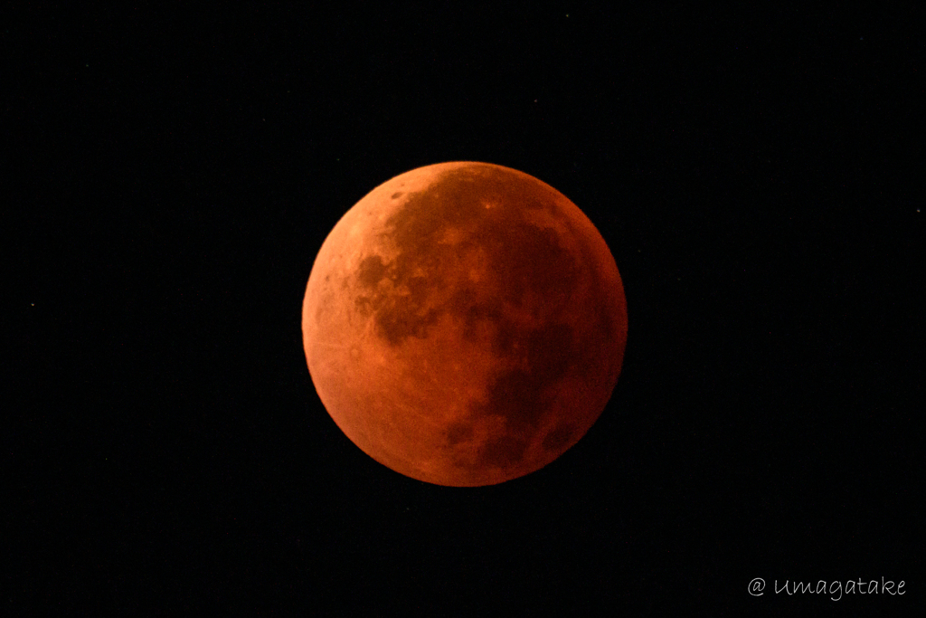 2025年9月8日　皆既月食