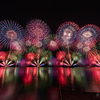 松江水郷祭湖上花火大会　①