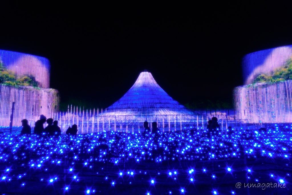 なばなの里イルミネーション　ZIPANGU