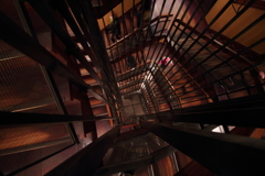 名古屋城の螺旋階段