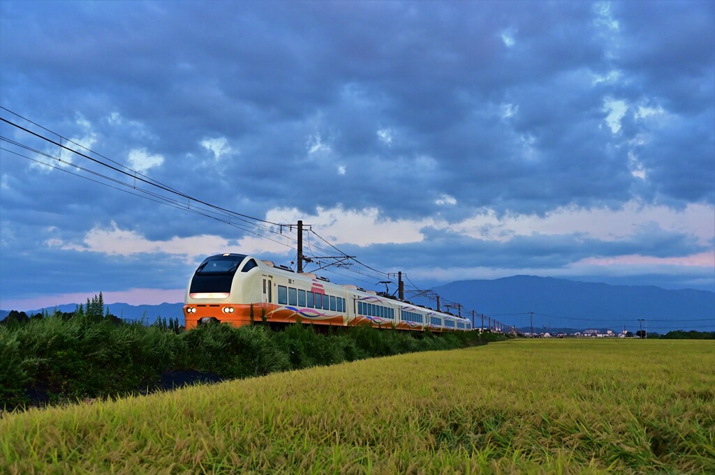 DSC_2463 定点撮影　白新線「則清踏切」