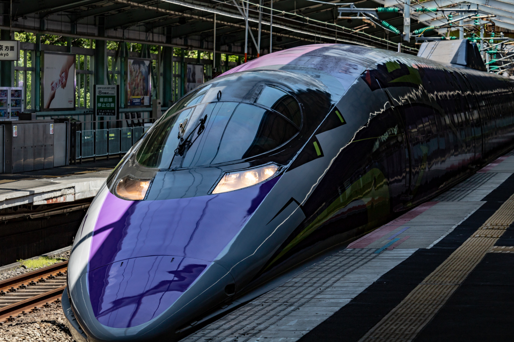 500系新幹線 TYPE EVA @新神戸 ①