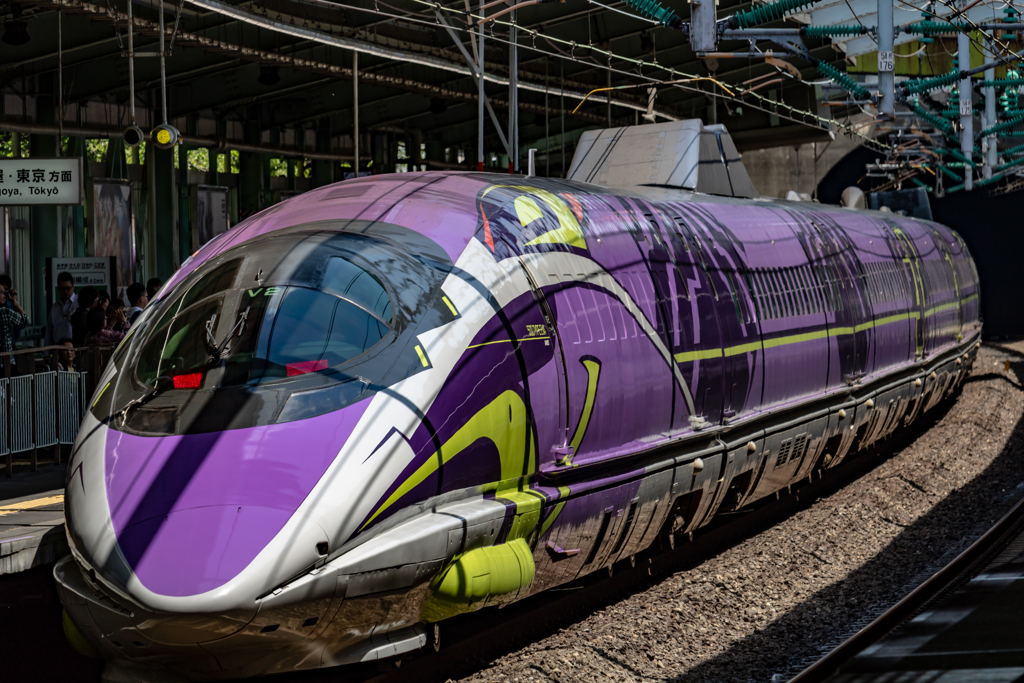 500系新幹線 TYPE EVA @新神戸 ②