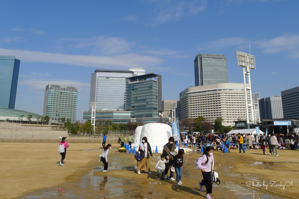 横手のかまくらin大阪城公園
