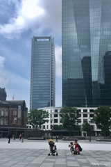 東京駅の朝