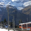 スイス登山鉄道の車窓から