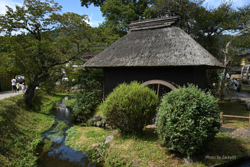 親子三人と忍野八海