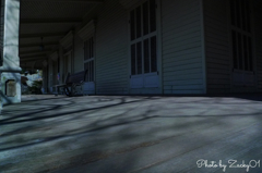 長崎の街を望む洋館