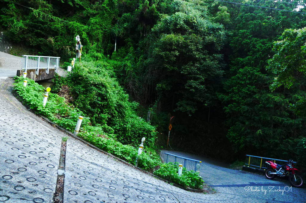 暗峠（くらがり峠）のコークスクリュー