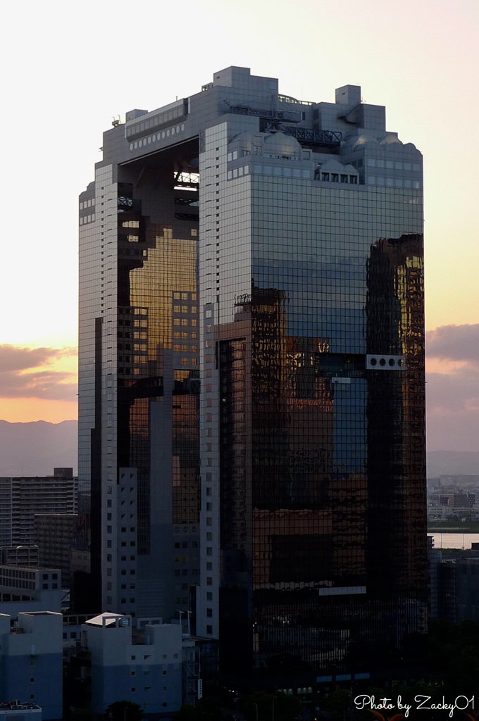 Sunset Sky Building