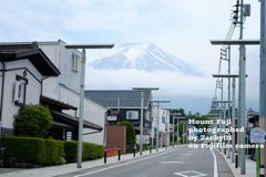 富士フイルムで撮る富士山