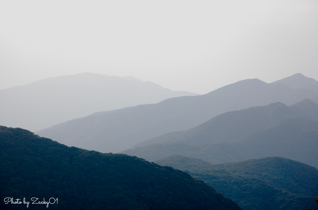 脊振山系の山々