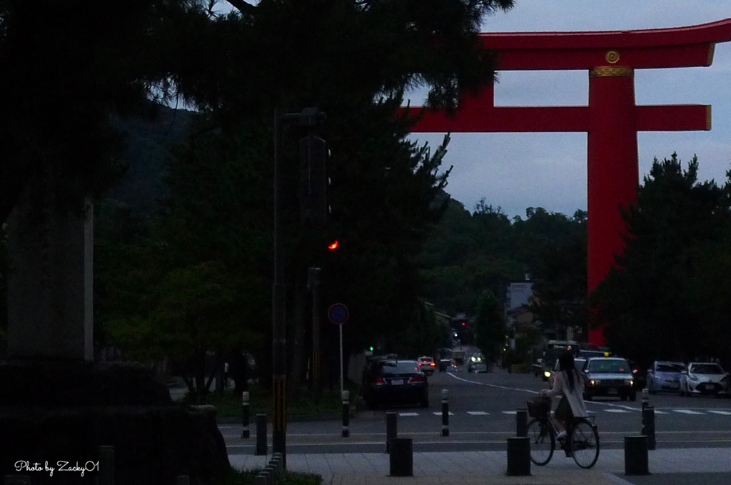平安神宮の風