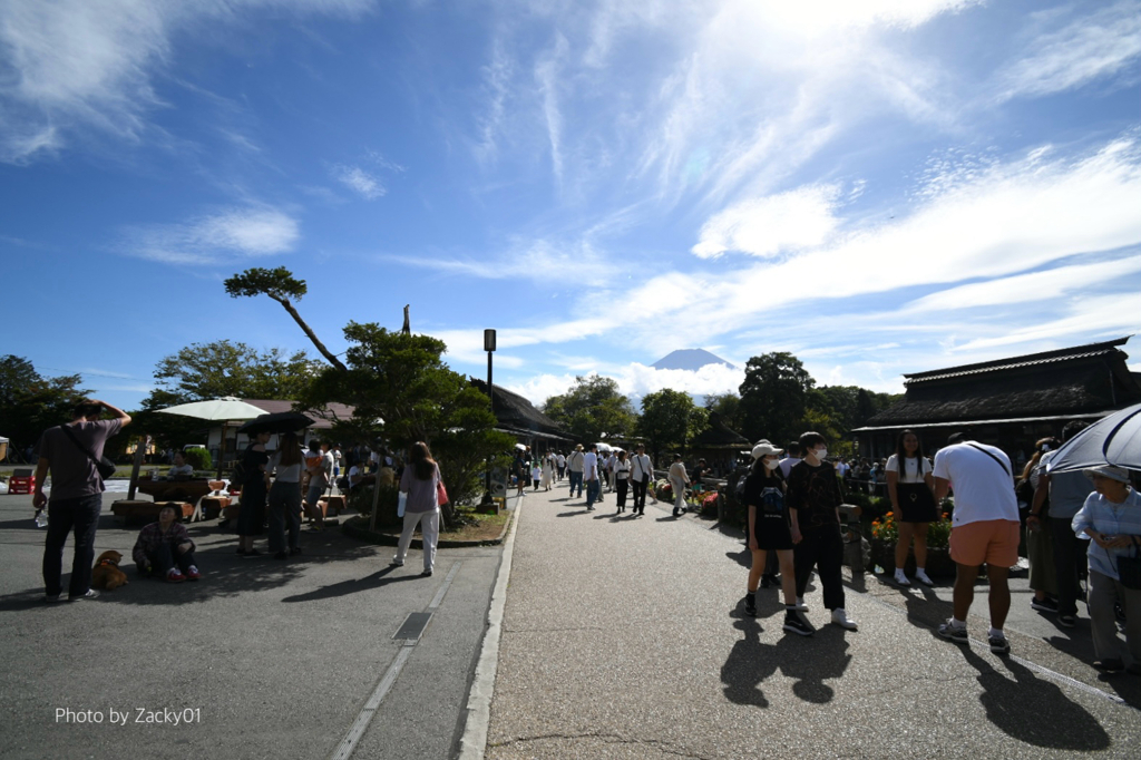 カップル達の忍野八海