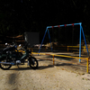 日の当たる公園