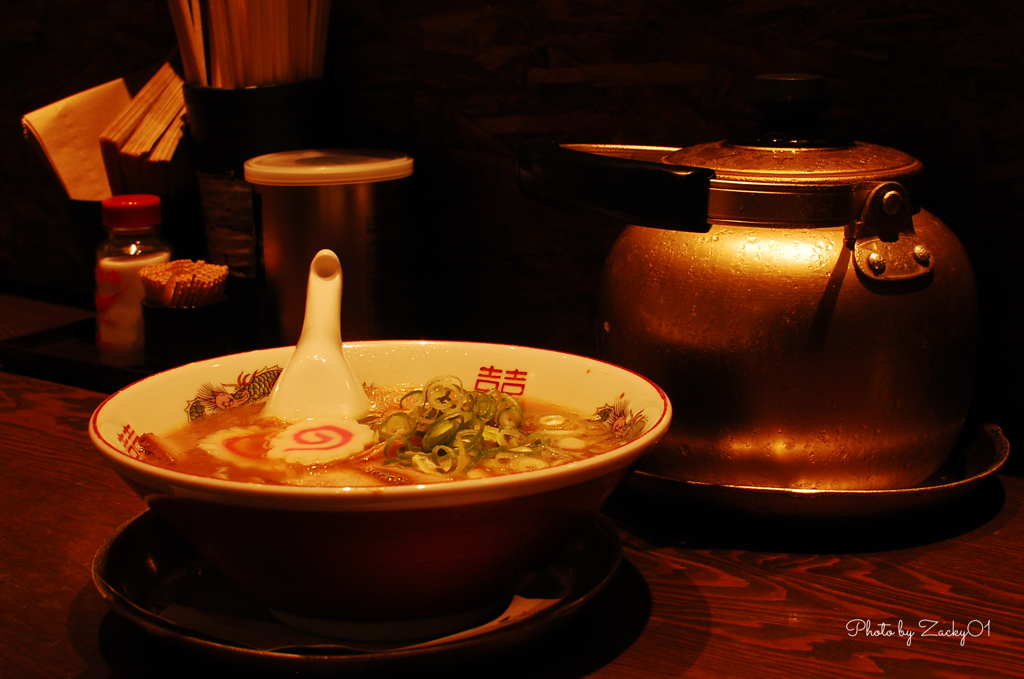 やかんとラーメン