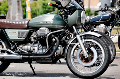 Green Moto Guzzi