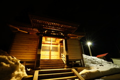 夜の熊野神社