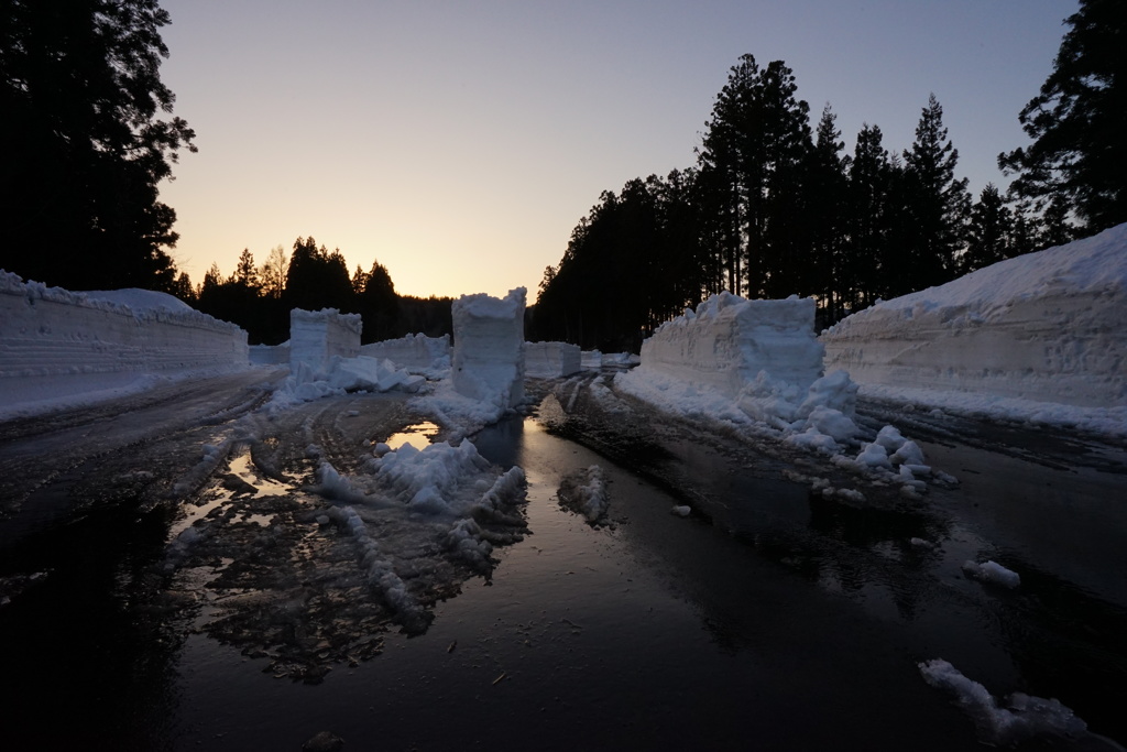Snow maze ①