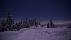 雪夜道