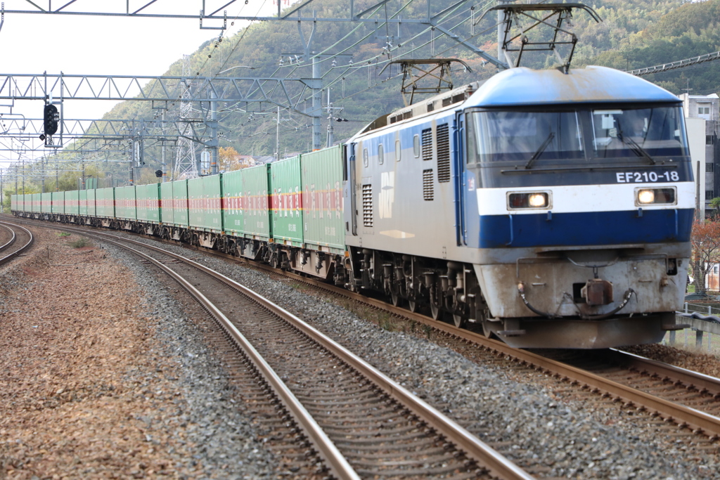 貨物列車「福山レールエクスプレス」