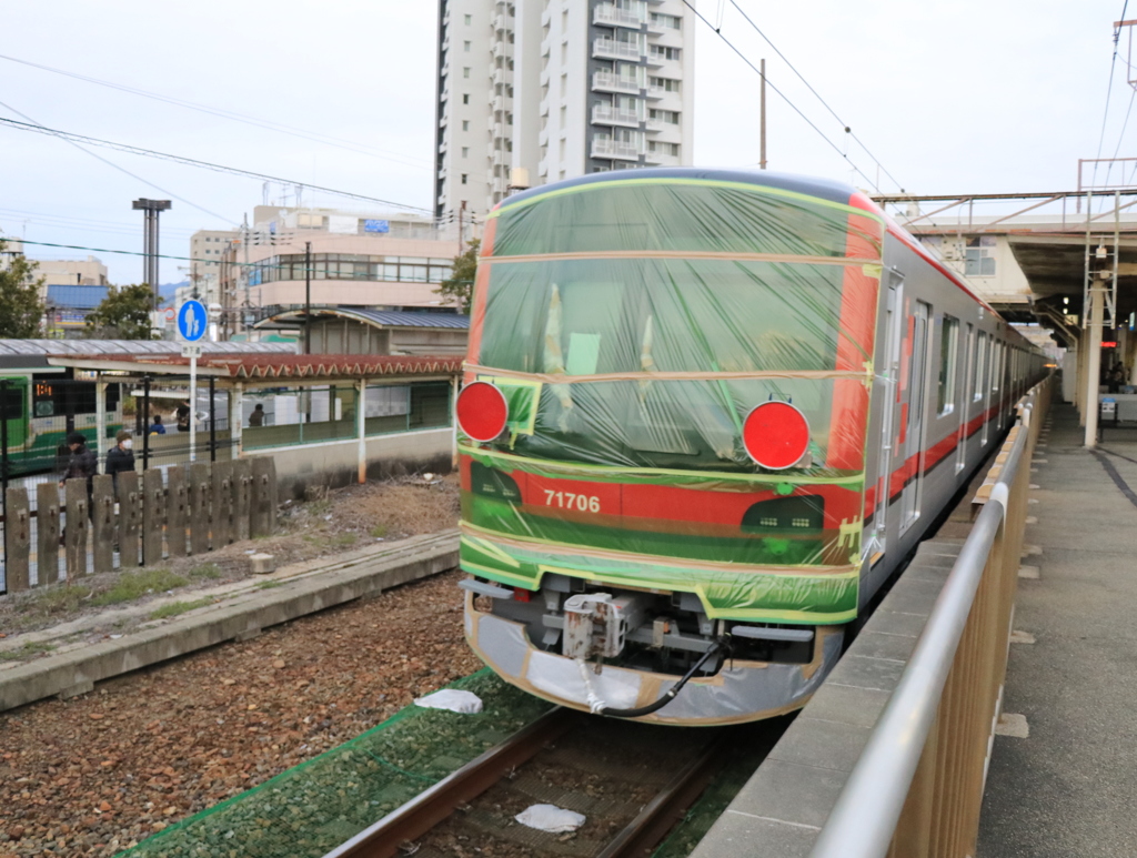 甲種輸送 東武鉄道70000系