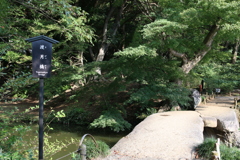 秋の庭園風景　Ⅰ
