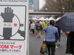 東京マラソン当日　Ⅱ
