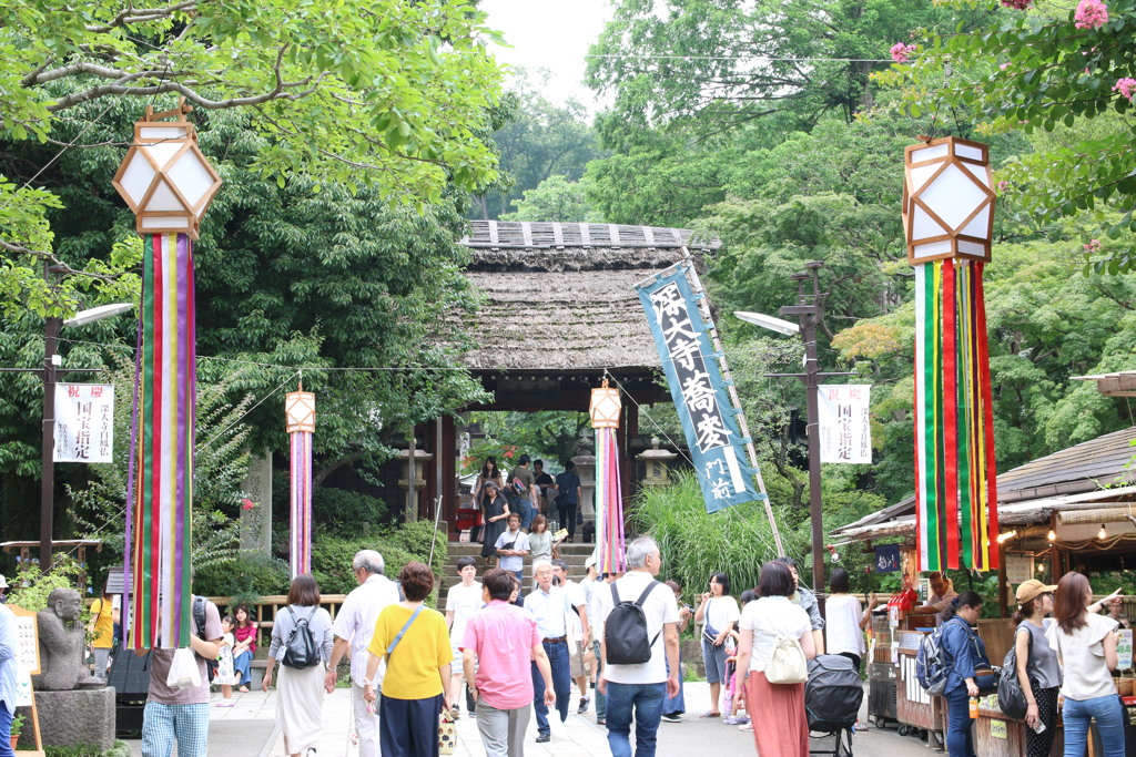 お盆支度