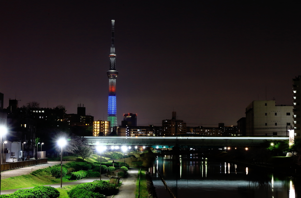 夜のスカイツリー4