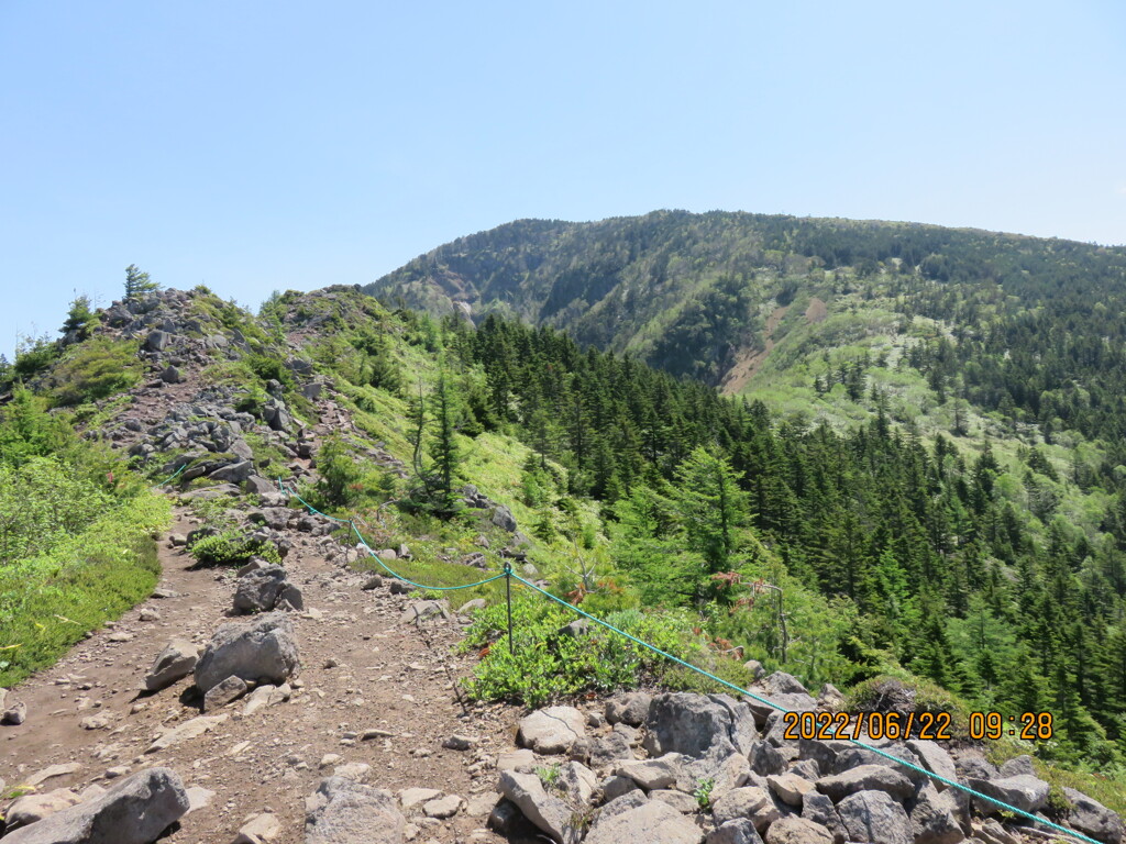 四阿山を振り返って