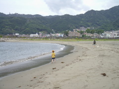 熱海の海にて③